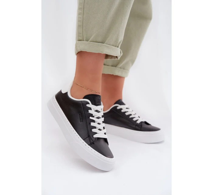 Dámské tenisky z eko kůže Big Star model 22009885 HIPOLY SYSTEM Černé - Big Star Shoes