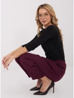 IT SP nohavice FL8557.46 burgundy