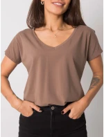 Tričko RV TS 4832.11P hnedé