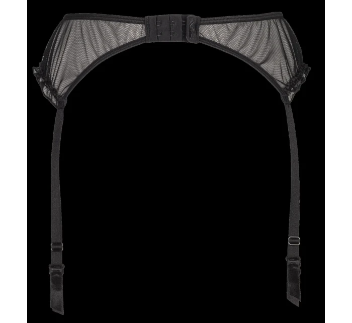 Podväzkový pás Plus Size V-8752 čierna - Axami