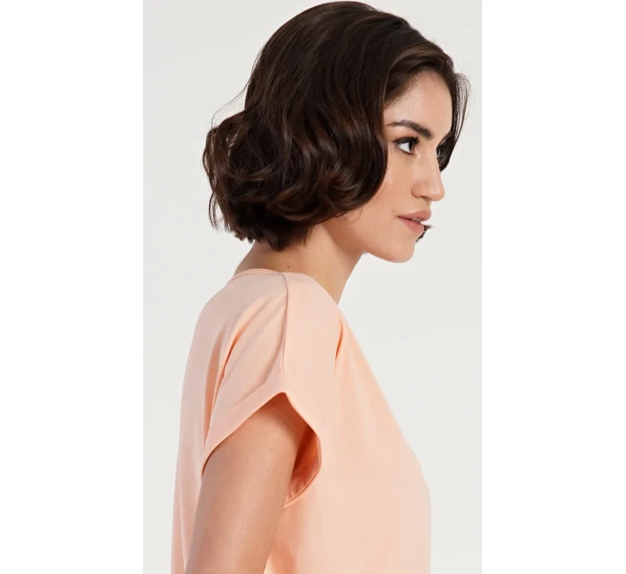 Dámska nočná košeľa s krátkym rukávom Matylda