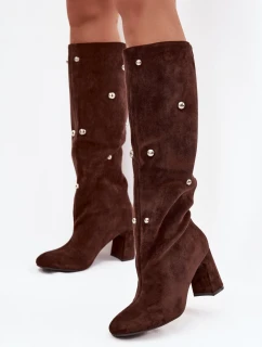 Topánky na podpätku model 219863 Krok vo veľkom štýle