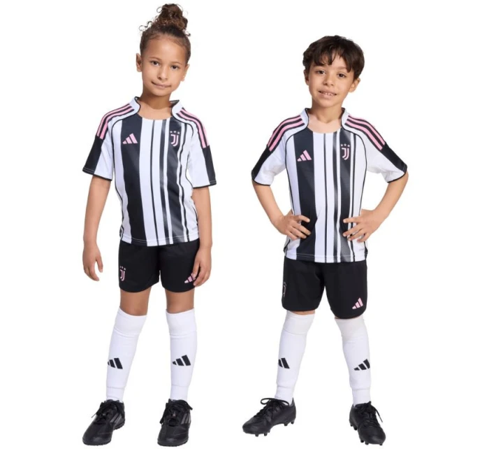 Detská súprava adidas Juventus 25/26 Home biela a čierna JN5220 Detská súprava adidas Juventus 25/26 Home biela a čierna JN5220
