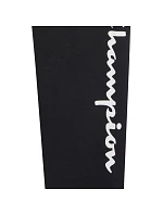 Champion Dámské kalhoty s žebrovanými manžetami černé 118429 KK001 dámské