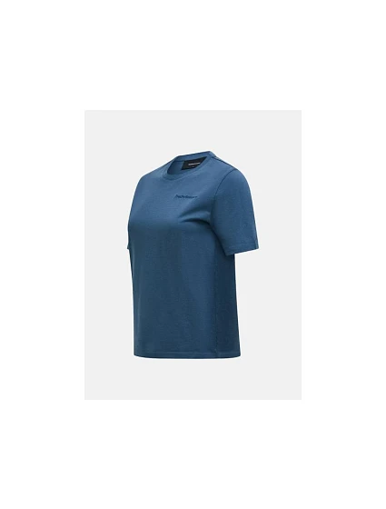 Tričko Original Small Logo Tee model 22260446 modré - Peak Performance