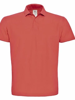 B&C ID.001 Piqué polo  coral model 22421543