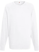 Fruit of the Loom Lightweight Raglan Sweat Pánska mikina s raglánovými rukávmi 16.2138 biela Fruit of the Loom Lightweight Raglan Sweat Pánska mikina s raglánovými rukávmi 16.2138 biela