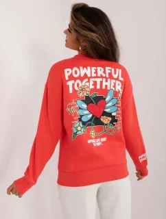 Mikina D10600T02568E coral