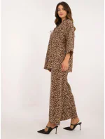 Komplet DHJ KMPL  czarno beżowy model 20493494 - FPrice