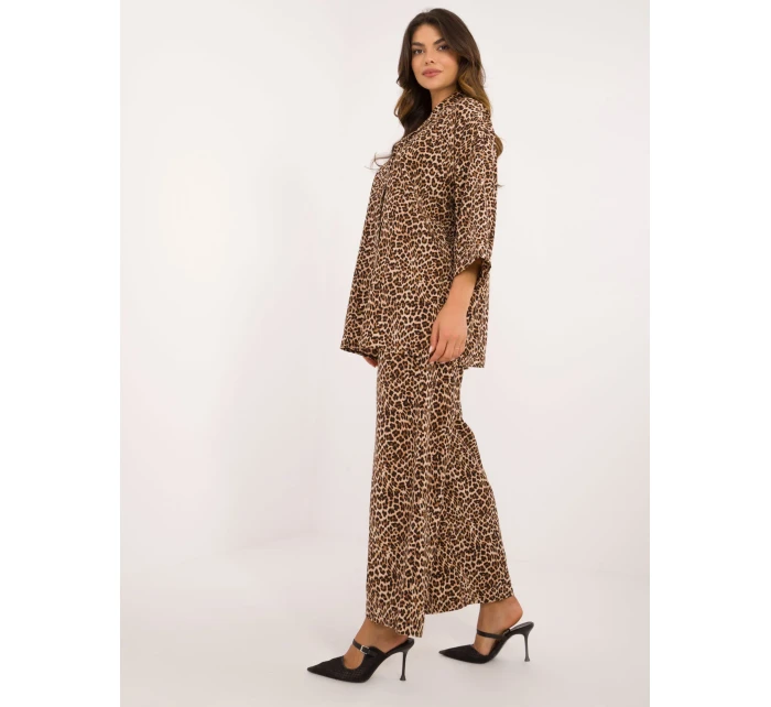 Komplet DHJ KMPL  czarno beżowy model 20493494 - FPrice