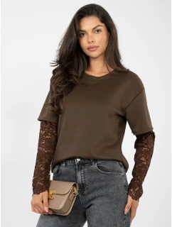 Blúzka IT BZ 22128.27 tmavohnedá