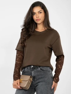 Blúzka IT BZ 22128.27 tmavohnedá