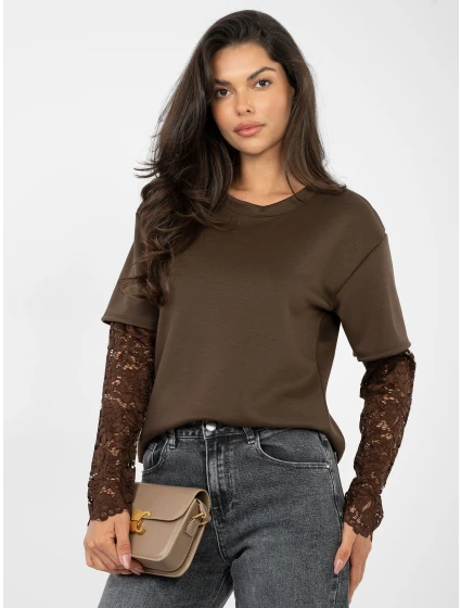 Blúzka IT BZ 22128.27 tmavohnedá