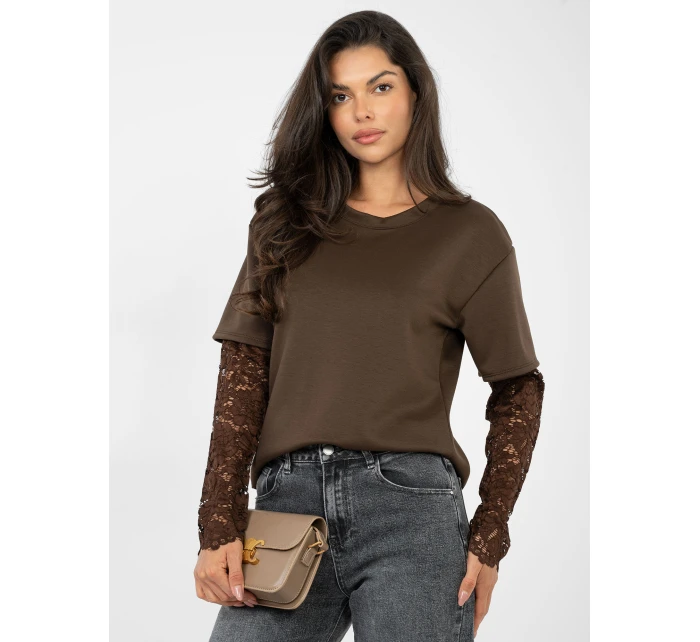 Blúzka IT BZ 22128.27 tmavohnedá