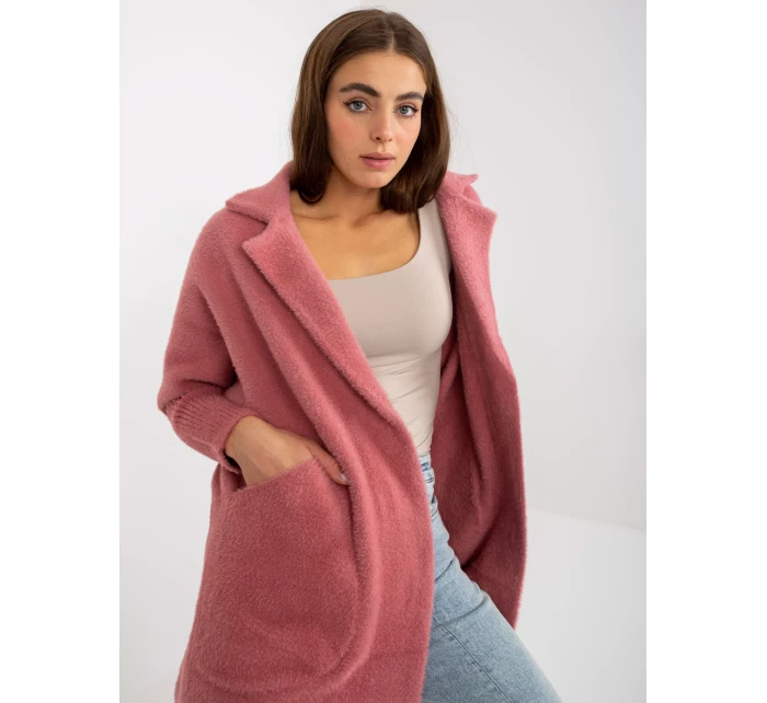 Dámsky kabát MBM PL 1521.97P tmavo ružový Dámsky kabát MBM PL 1521.97P tmavo ružový