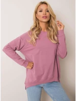 Mikina RV BL 5850.11X tmavoružová