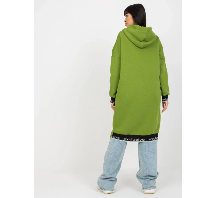 Dámska mikina RV BL 6832.10 svetlo zelená