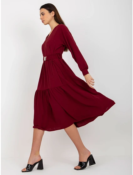 Dámské šaty TW SK BI  kaštanová  model 18036958 - FPrice