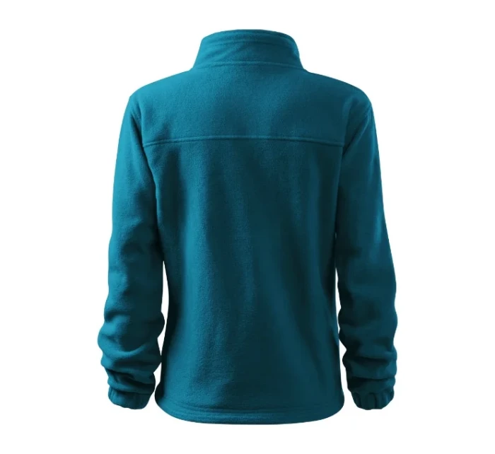 Bunda fleece dámska petrol