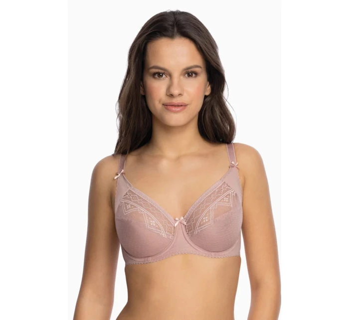 Dámská podprsenka Nancy model 19568169 Pudr růžová - Gaia