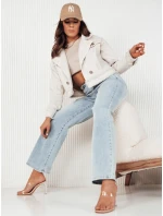 Dámská džínová bunda light beige Dstreet model 21972707 - FashionStreet