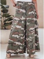 tmavě zelená moro sukně s páskem Dstreet model 21986305 - FashionStreet