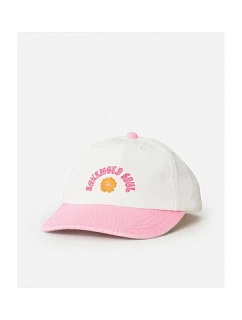 Čiapka RIP CURL Washed Twill Cap – dievčenská, ružová