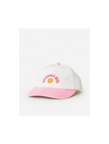 Čiapka RIP CURL Washed Twill Cap – dievčenská, ružová