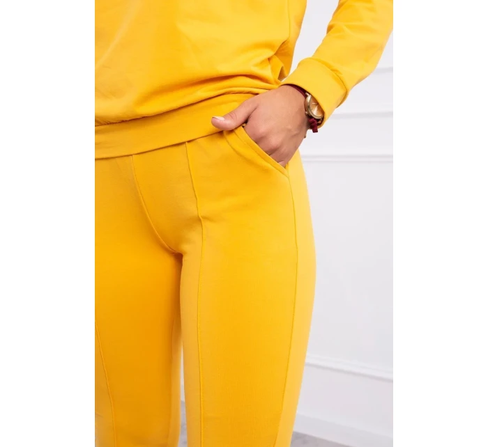 Hořčicová mikinová souprava Hořčicová mikinová souprava