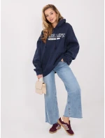 WT BL mikina A1066.53 tmavomodrá