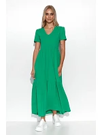 Dámske šaty M549 Green - Makadamia