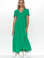 Dámske šaty M549 Green - Makadamia