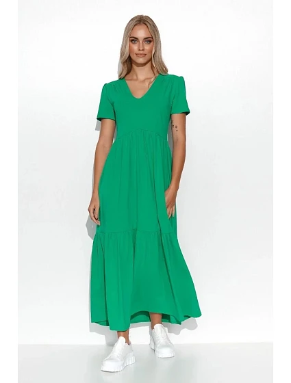Dámske šaty M549 Green - Makadamia