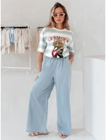 Dámské džínové kalhoty světle modré Dstreet model 21989293 - FashionStreet