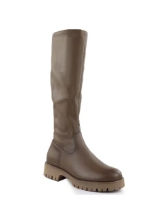 Dámske topánky na platforme khaki Potocki 25-12729