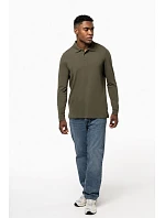 K 243 Pánské piqué polo s dlouhým rukávem model 22506984 red - Kariban K 243 Pánské piqué polo s dlouhým rukávem model 22506984 red - Kariban