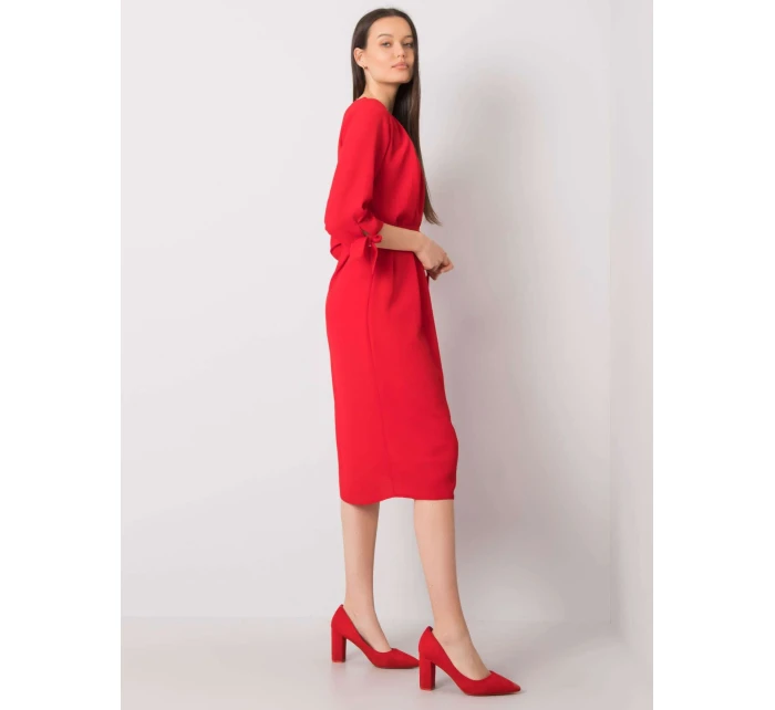 Šaty LK SK 507843.12P červená
