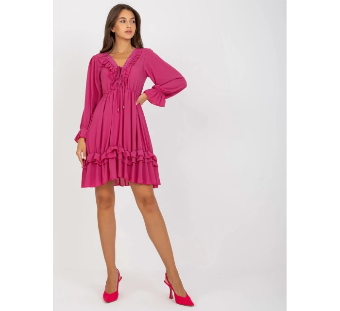 Šaty TW SK BI model 21264347 fuchsiová - FPrice Šaty TW SK BI model 21264347 fuchsiová - FPrice