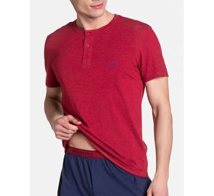 Pyžamo Dune 38879-33X Červená a tmavo modrá - Henderson Pyžamo Dune 38879-33X Červená a tmavo modrá - Henderson