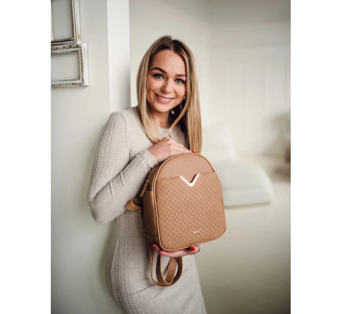 Módny batoh VUCH Carren Beige Módny batoh VUCH Carren Beige