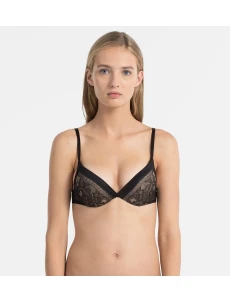 Podprsenka push-up QF1941E čierna - Calvin Klein