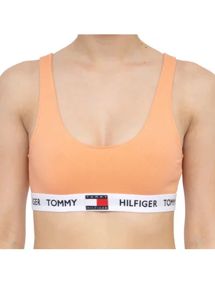 Sportovní podprsenka model 9005214 oranžová - Tommy Hilfiger Sportovní podprsenka model 9005214 oranžová - Tommy Hilfiger