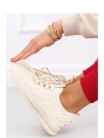 Dámska športová obuv SJ2152 svetlo béžová - Inello