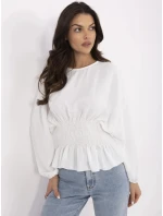 Blúzka D50021F11088A krémová - FPrice