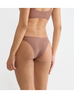 Dámske tangá Soft ADAPT Tiny - BROWN - hnedé 1141 - SLOGGI