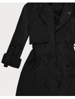 Klasická dámska bunda Goodlookin s podšívkou čierna (B2006-1)