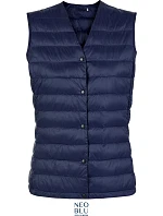 Women Dámská prošívaná vesta night blue model 22499680 - NEOBLU Women Dámská prošívaná vesta night blue model 22499680 - NEOBLU