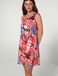 Šaty bez rukávů s potiskem model 19697820 - Vamp