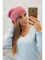 Dámska čiapka Ingrid K371 tmavo ružová Dámska čiapka Ingrid K371 tmavo ružová