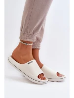 Lekkie Klapki Damskie Big Star NN274A043 Białe